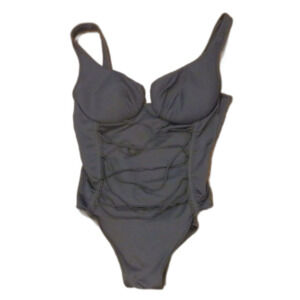 Miraclesuit Black One Piece Swimsuit Women's Size 12